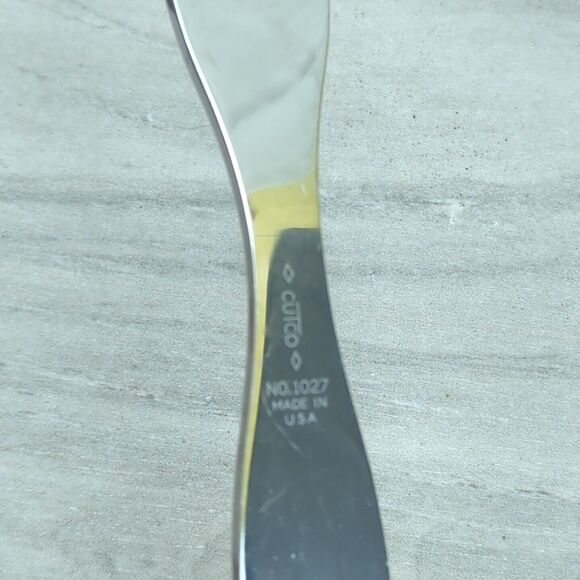 Vintage CUTCO 3 Piece Set 1026 1027 1028 With Bakelite Wall Rack Mount USA Made - Picture 8 of 14